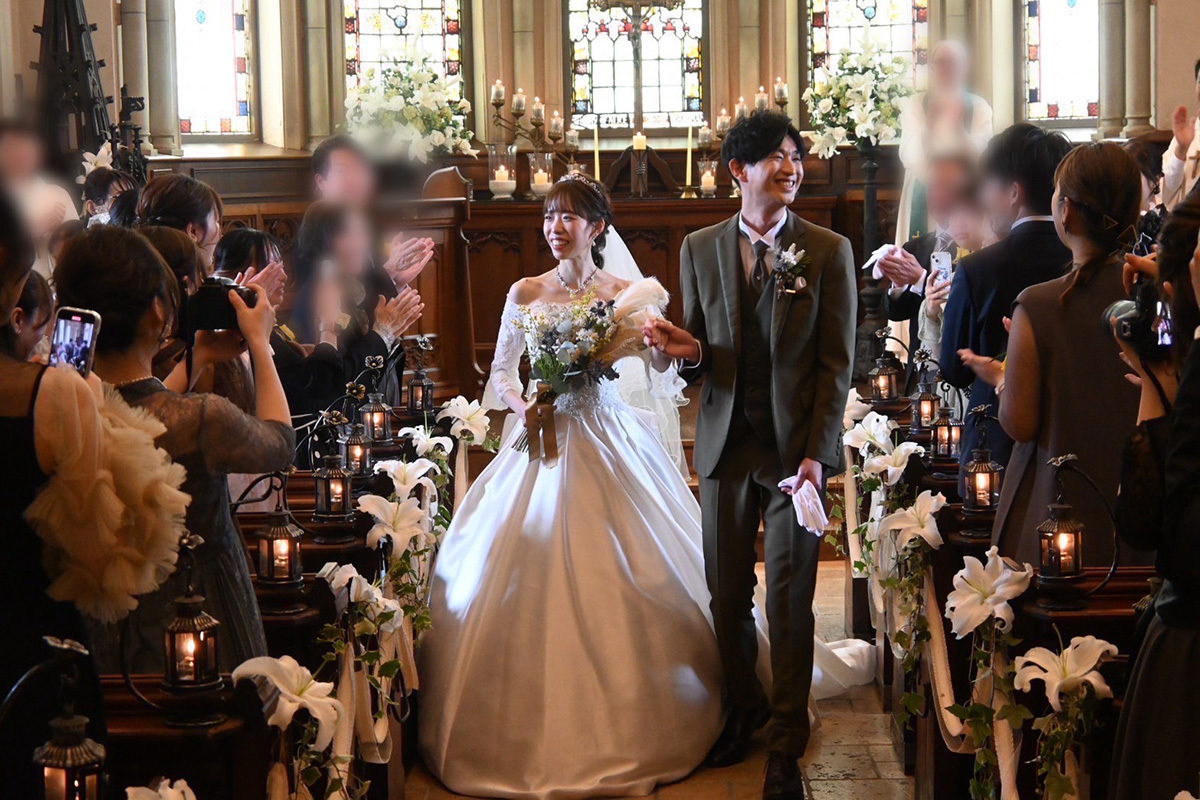 静岡市・富士市・沼津市のドレス専門店フィーノのハートフィールドの新郎新婦の卒花ボイス203