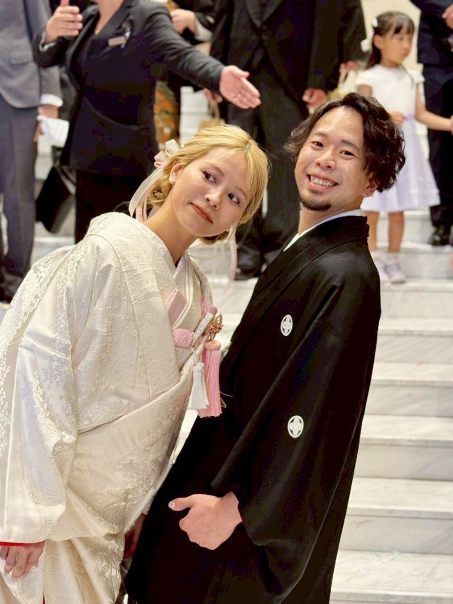 静岡市・富士市・沼津市のドレス専門店フィーノのザ・モーリスの新郎新婦の卒花ボイス204