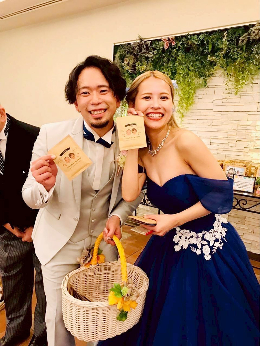 静岡市・富士市・沼津市のドレス専門店フィーノのザ・モーリスの新郎新婦の卒花ボイス204