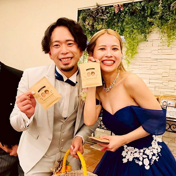 静岡市・富士市・沼津市のドレス専門店フィーノのザ・モーリスの新郎新婦の卒花ボイス204