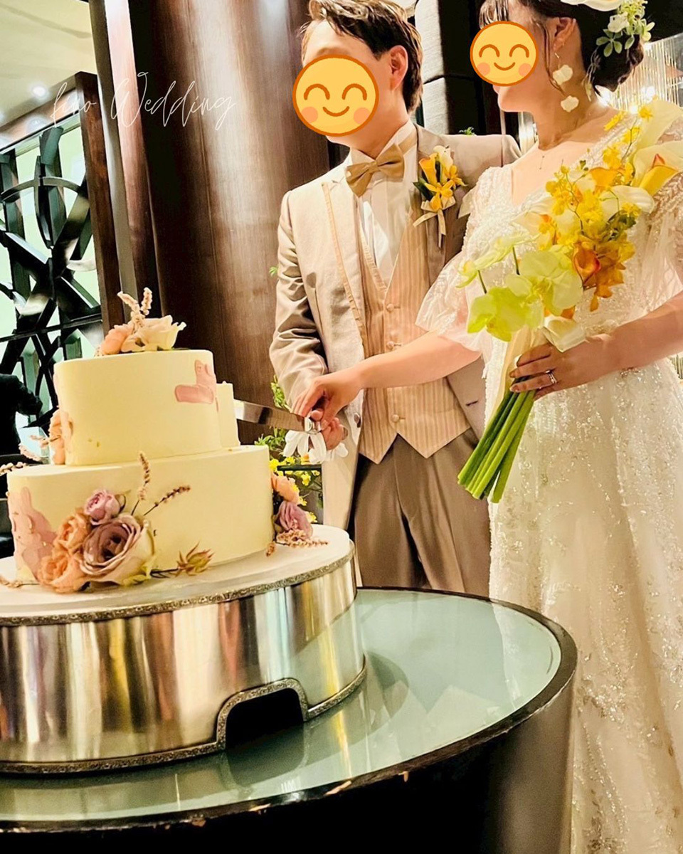 静岡市・富士市・沼津市のドレス専門店フィーノのザ・モーリスの新郎新婦の卒花ボイス206