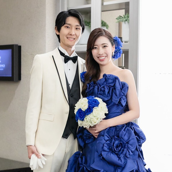 静岡市・富士市・沼津市のドレス専門店フィーノの新郎新婦の卒花ボイス・あこがれの北川景子ちゃんの再現ドレス