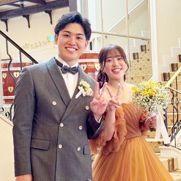 静岡市・富士市・沼津市のドレス専門店フィーノのエスプリ・ド・ナチュールの新郎新婦の卒花ボイス211