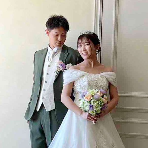 静岡市・富士市・沼津市のドレス専門店フィーノのエスプリ・ド・ナチュールの新郎新婦の卒花ボイス213