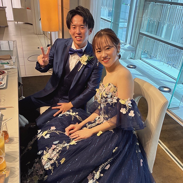 静岡市・富士市・沼津市のドレス専門店フィーノのザ・モーリスの新郎新婦の卒花ボイス217