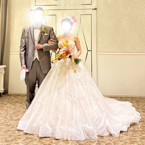 静岡市・富士市・沼津市のドレス専門店フィーノのグランディエールの新郎新婦の卒花ボイス218