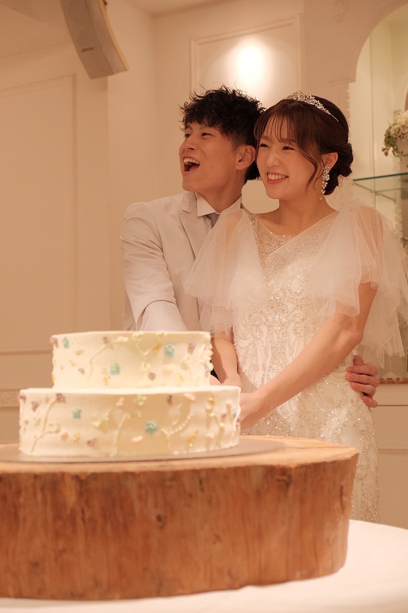 静岡市・富士市・沼津市のドレス専門店フィーノのアヴェニールガーデンの新郎新婦の卒花ボイス219