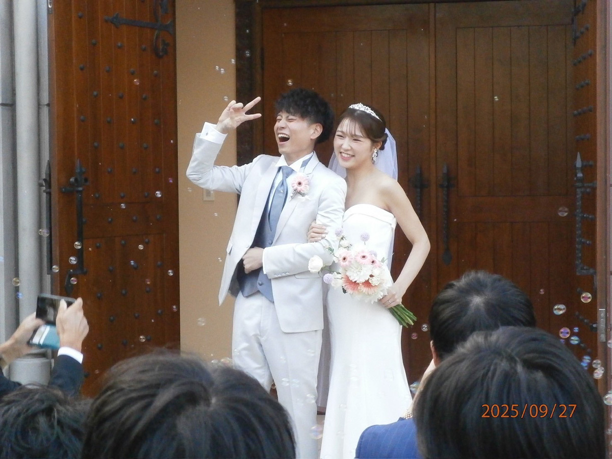 静岡市・富士市・沼津市のドレス専門店フィーノのアヴェニールガーデンの新郎新婦の卒花ボイス219