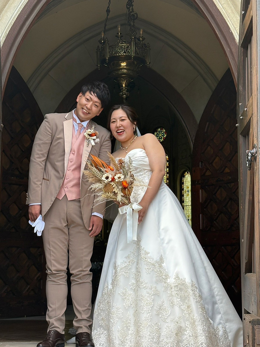 静岡市・富士市・沼津市のドレス専門店フィーノのハートフィールドの新郎新婦の卒花ボイス220