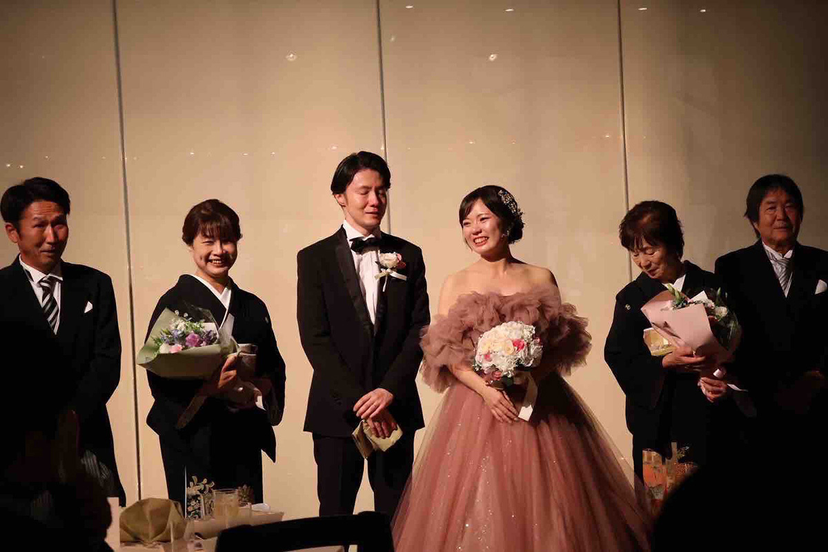 静岡市・富士市・沼津市のドレス専門店フィーノのザ・モーリスの新郎新婦の卒花ボイス223