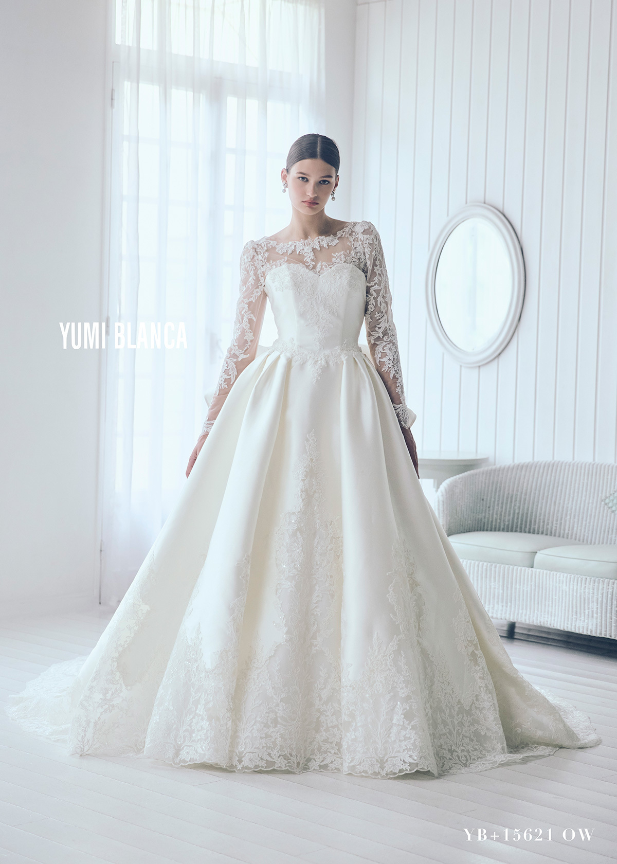 静岡市・富士市・沼津市のドレス専門店フィーノのウエディングドレス、桂由美YB-15621