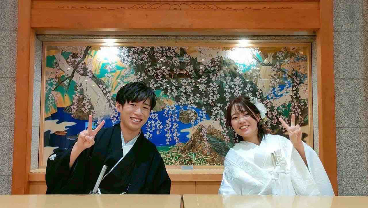 静岡市・富士市・沼津市のドレス専門店フィーノのザ・モーリスの新郎新婦の卒花ボイス225