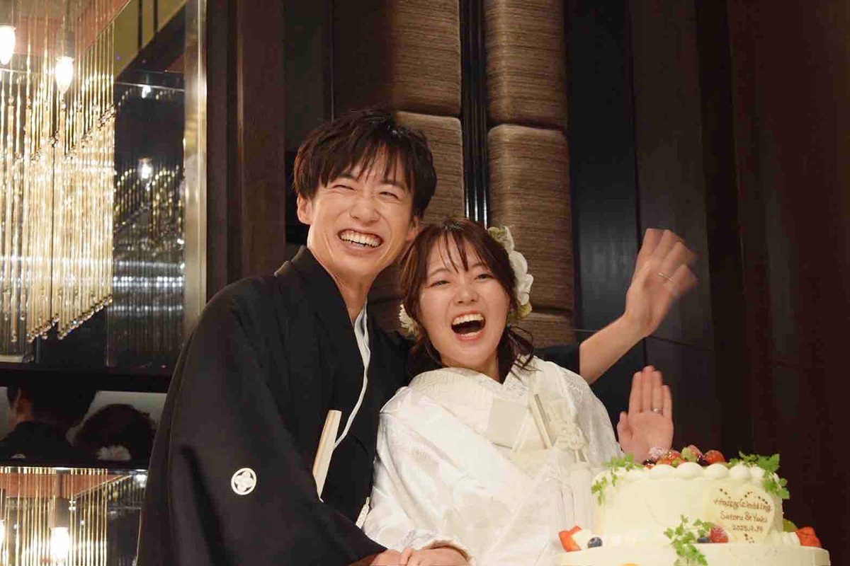 静岡市・富士市・沼津市のドレス専門店フィーノのザ・モーリスの新郎新婦の卒花ボイス225