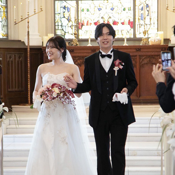 静岡市・富士市・沼津市のドレス専門店フィーノのエスプリ・ド・ナチュールの新郎新婦の卒花ボイス226