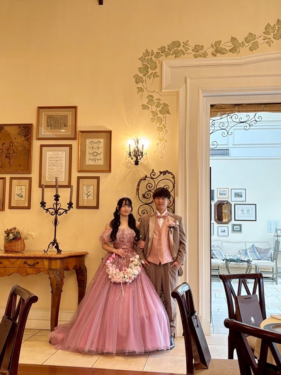 静岡市・富士市・沼津市のドレス専門店フィーノのエスプリ・ド・ナチュールの新郎新婦の卒花ボイス228