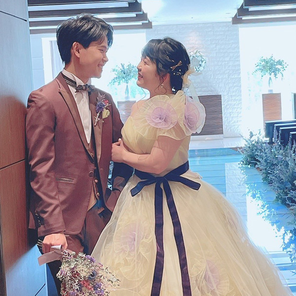 静岡市・富士市・沼津市のドレス専門店フィーノのグランディエールの新郎新婦の卒花ボイス229