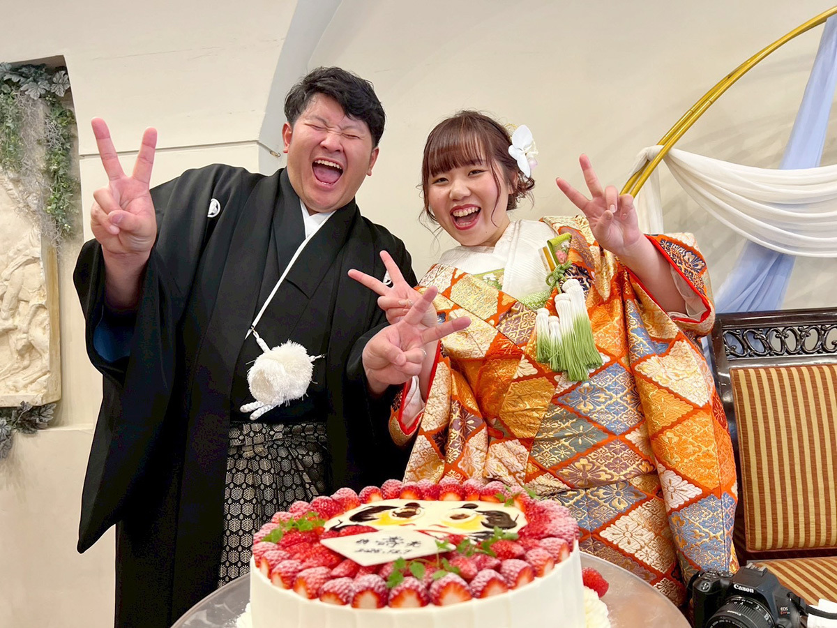 静岡市・富士市・沼津市のドレス専門店フィーノのザ・モーリスの新郎新婦の卒花ボイス230