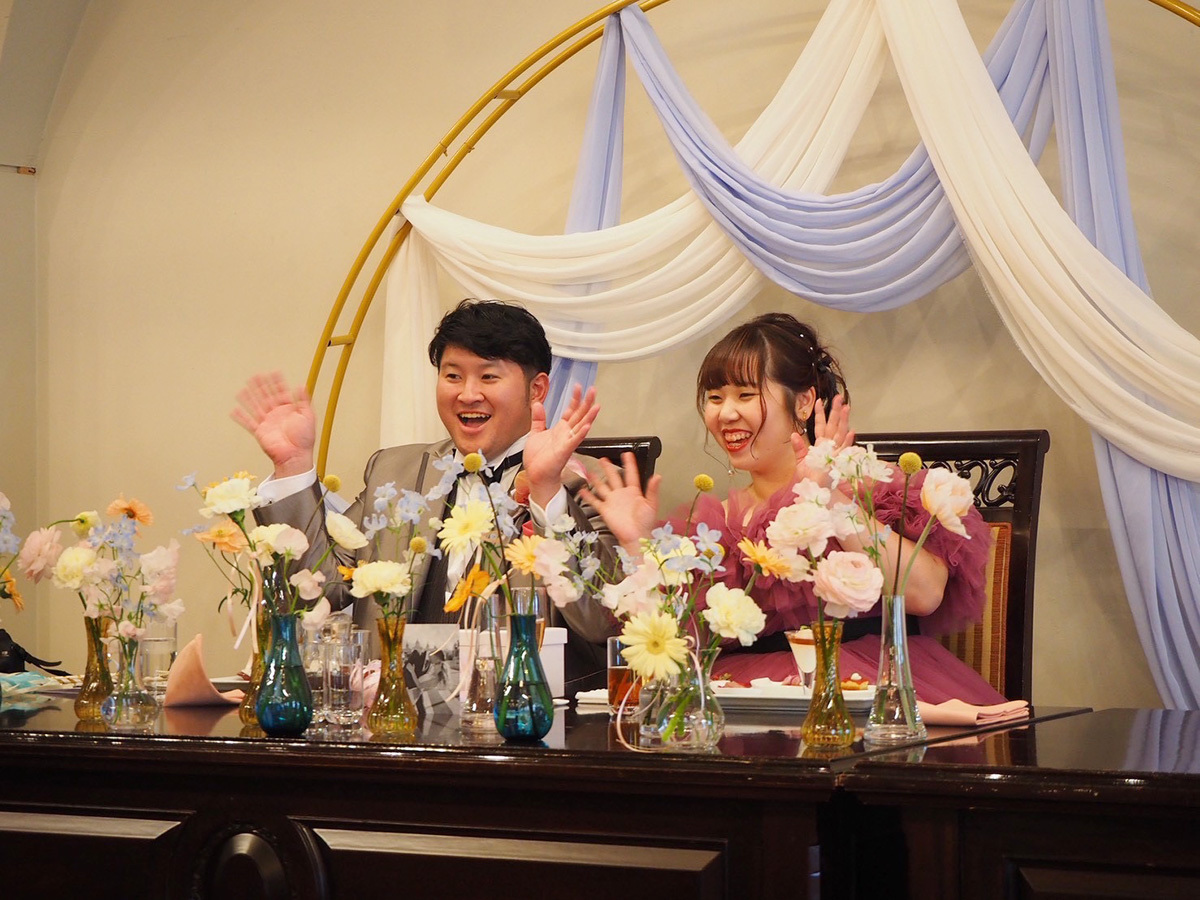 静岡市・富士市・沼津市のドレス専門店フィーノのザ・モーリスの新郎新婦の卒花ボイス230