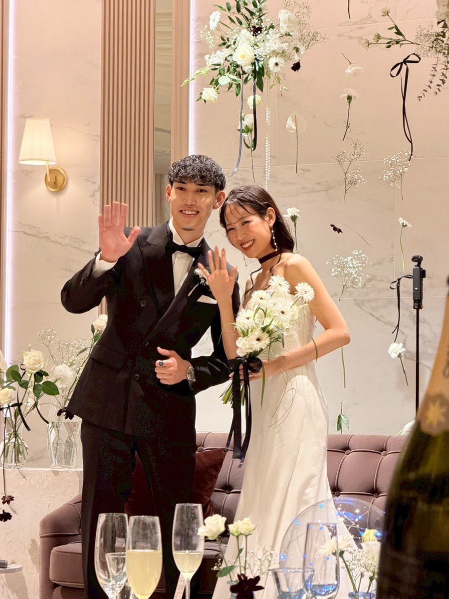 静岡市・富士市・沼津市のドレス専門店フィーノのラピスコライユの新郎新婦の卒花ボイス231