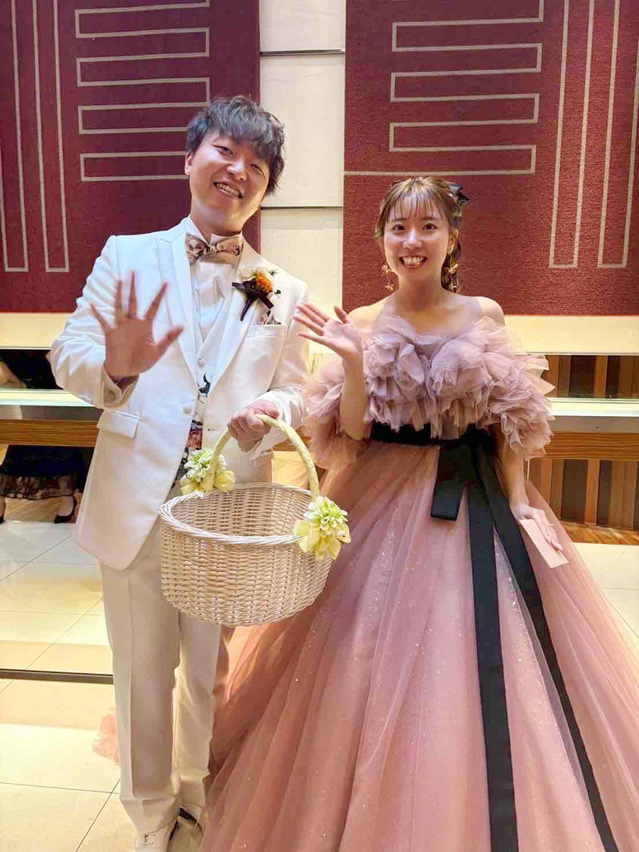 静岡市・富士市・沼津市のドレス専門店フィーノのザ・モーリスの新郎新婦の卒花ボイス232