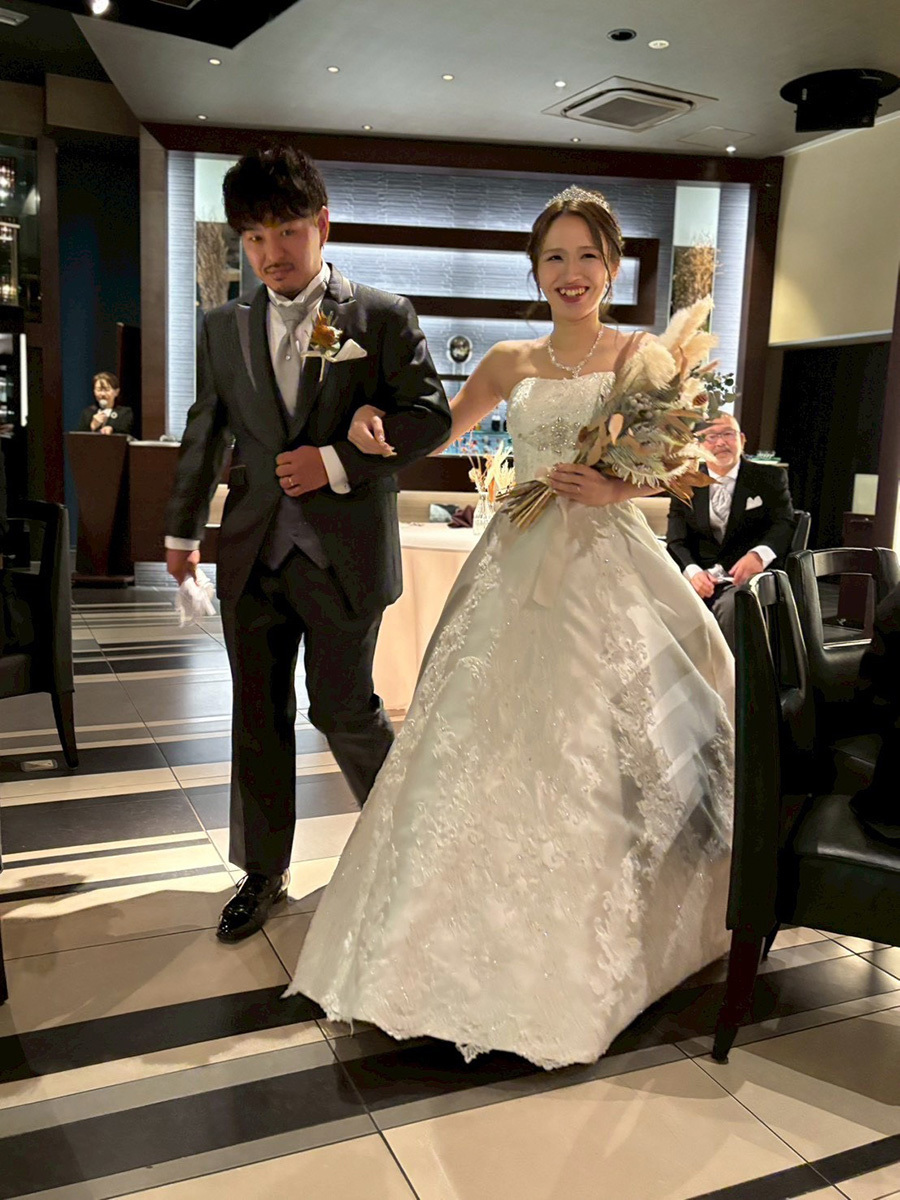 静岡市・富士市・沼津市のドレス専門店フィーノのザ・モーリスの新郎新婦の卒花ボイス234