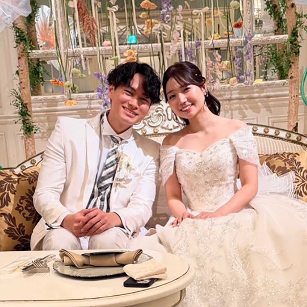 静岡市・富士市・沼津市のドレス専門店フィーノのエスプリ・ド・ナチュールの新郎新婦の卒花ボイス235