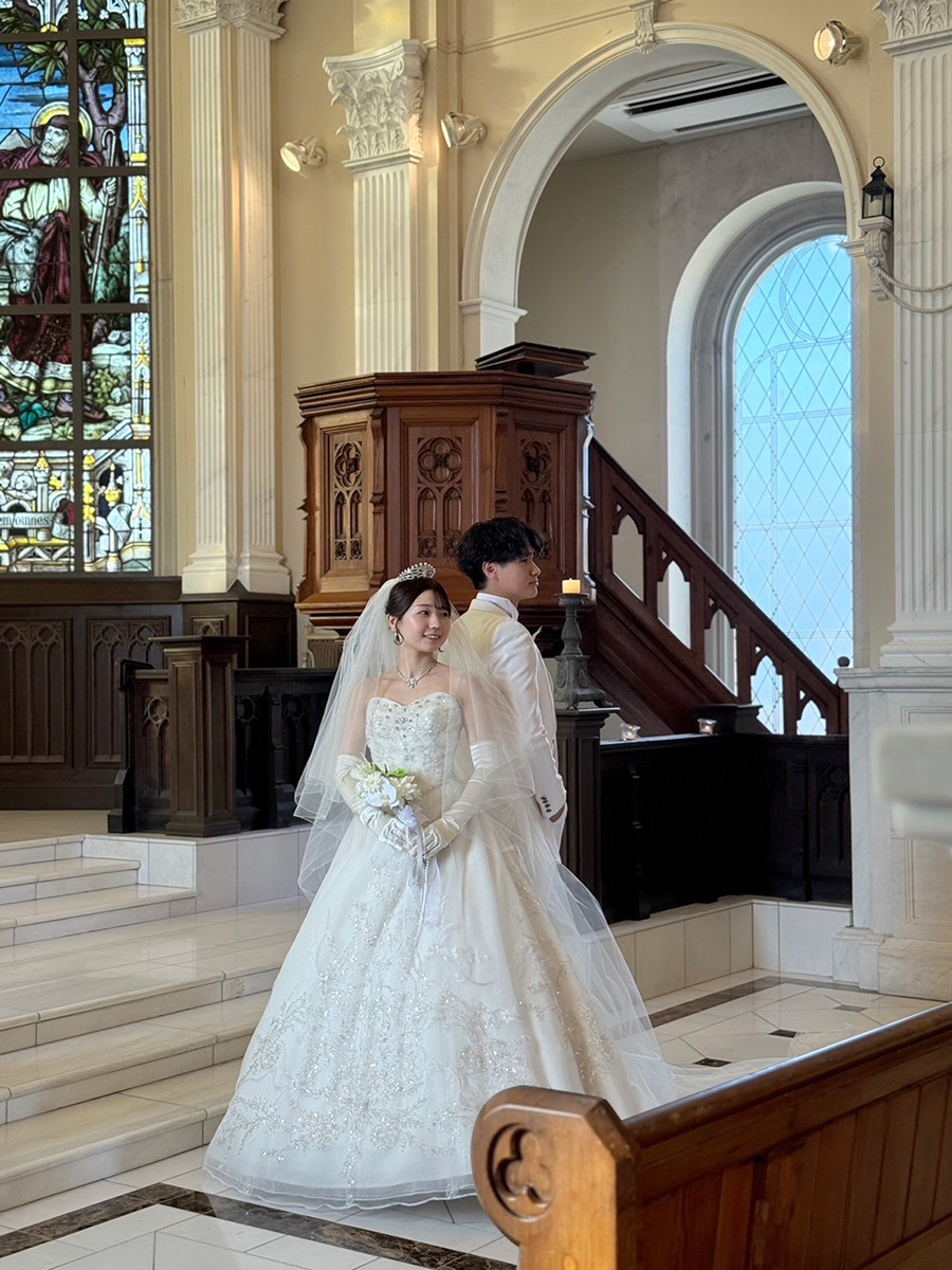 静岡市・富士市・沼津市のドレス専門店フィーノのエスプリ・ド・ナチュールの新郎新婦の卒花ボイス235