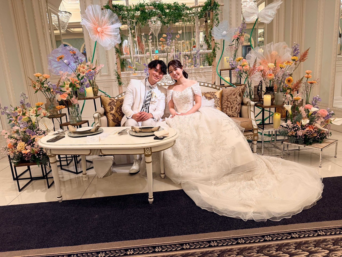 静岡市・富士市・沼津市のドレス専門店フィーノのエスプリ・ド・ナチュールの新郎新婦の卒花ボイス235