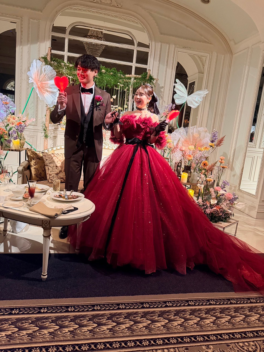 静岡市・富士市・沼津市のドレス専門店フィーノのエスプリ・ド・ナチュールの新郎新婦の卒花ボイス235