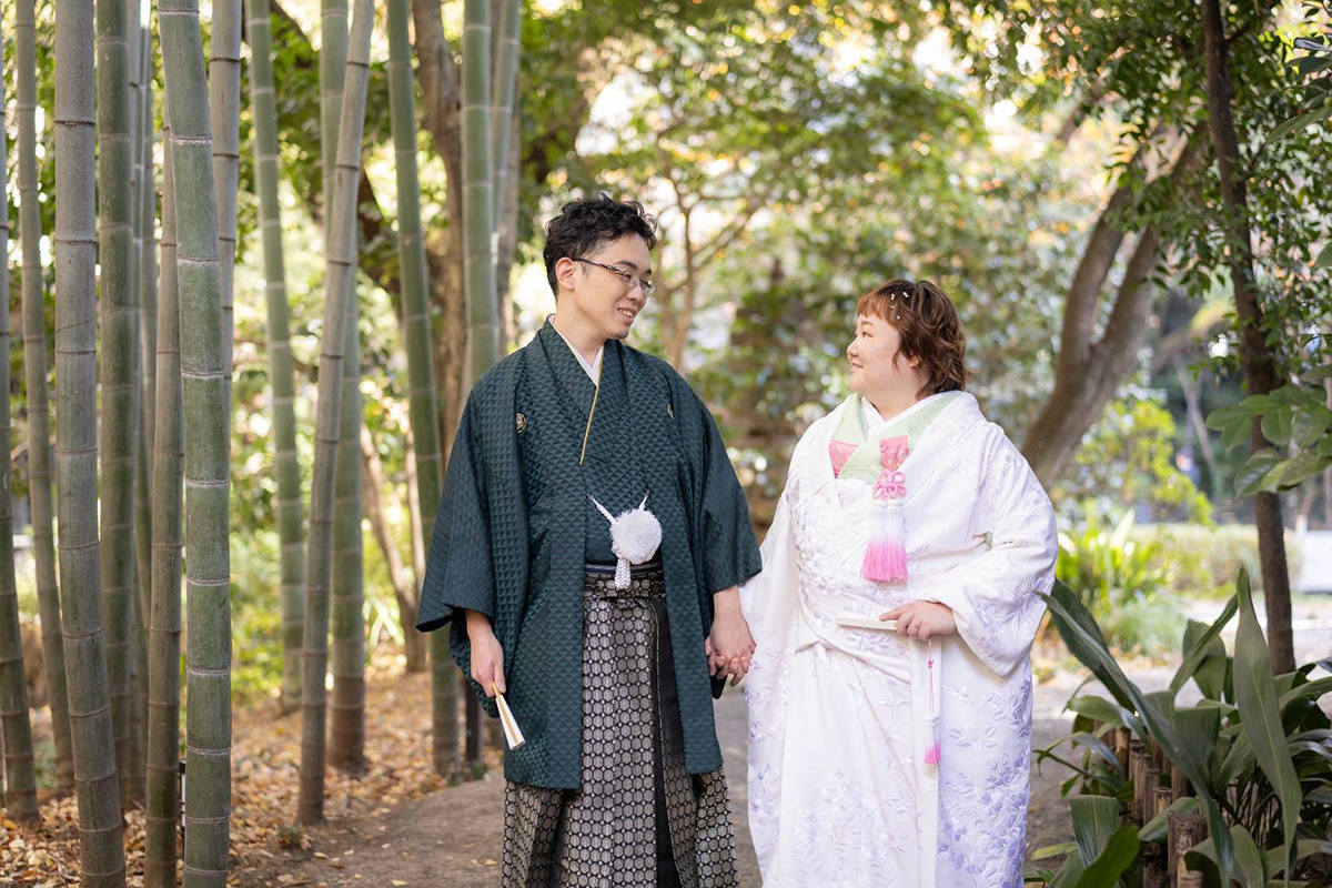 静岡市・富士市・沼津市のドレス専門店フィーノの浮月楼の新郎新婦の卒花ボイス240