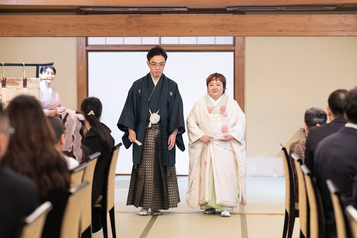 静岡市・富士市・沼津市のドレス専門店フィーノの浮月楼の新郎新婦の卒花ボイス240