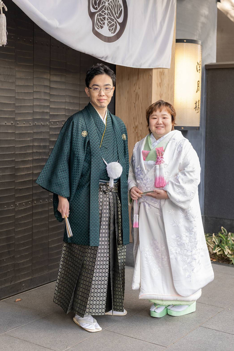 静岡市・富士市・沼津市のドレス専門店フィーノの浮月楼の新郎新婦の卒花ボイス240