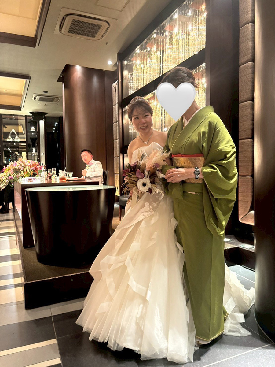 静岡市・富士市・沼津市のドレス専門店フィーノのザ・モーリスの新郎新婦の卒花ボイス242