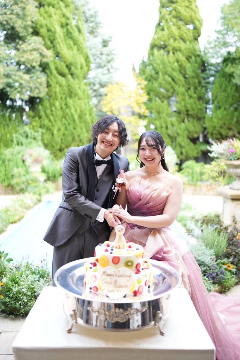 静岡市・富士市・沼津市のドレス専門店フィーノのエスプリ・ド・ナチュールの新郎新婦の卒花ボイス245