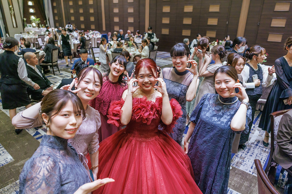 静岡市・富士市・沼津市のドレス専門店フィーノのグランディエールの新郎新婦の卒花ボイス246