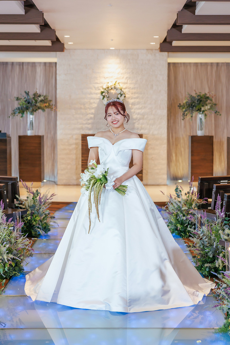 静岡市・富士市・沼津市のドレス専門店フィーノのグランディエールの新郎新婦の卒花ボイス246