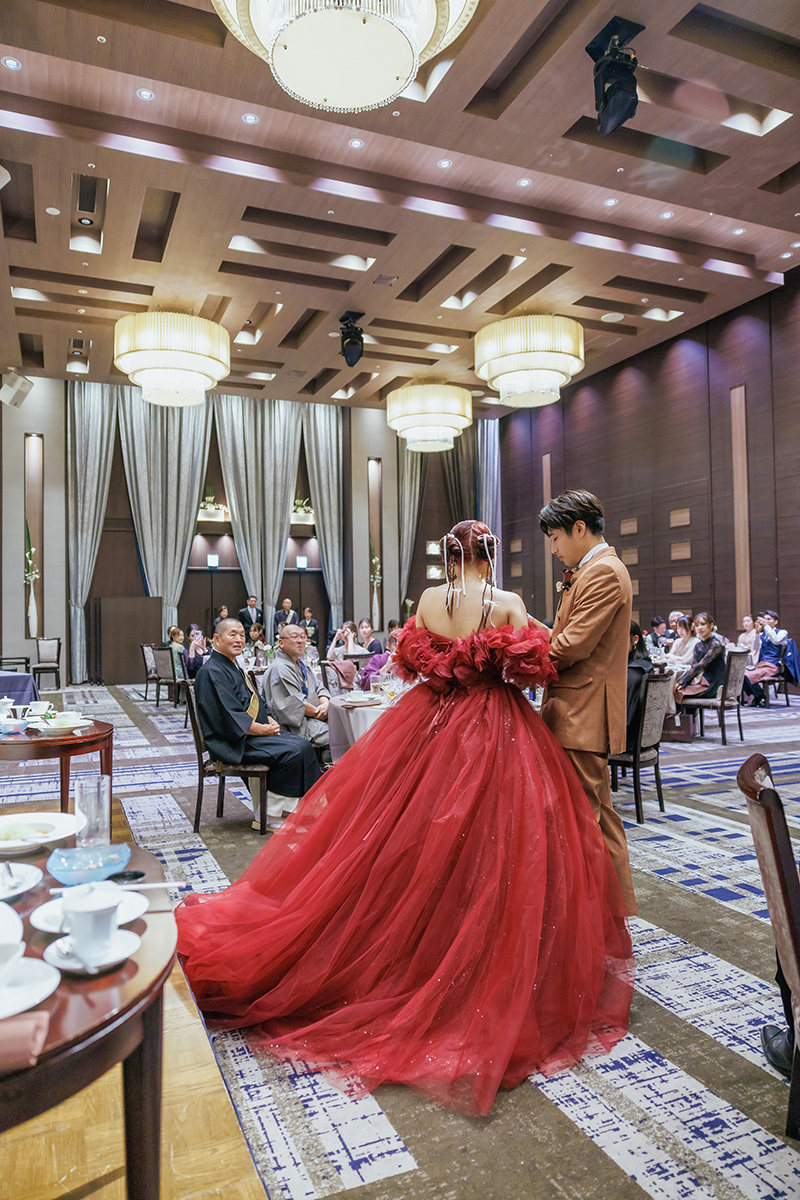 静岡市・富士市・沼津市のドレス専門店フィーノのグランディエールの新郎新婦の卒花ボイス246