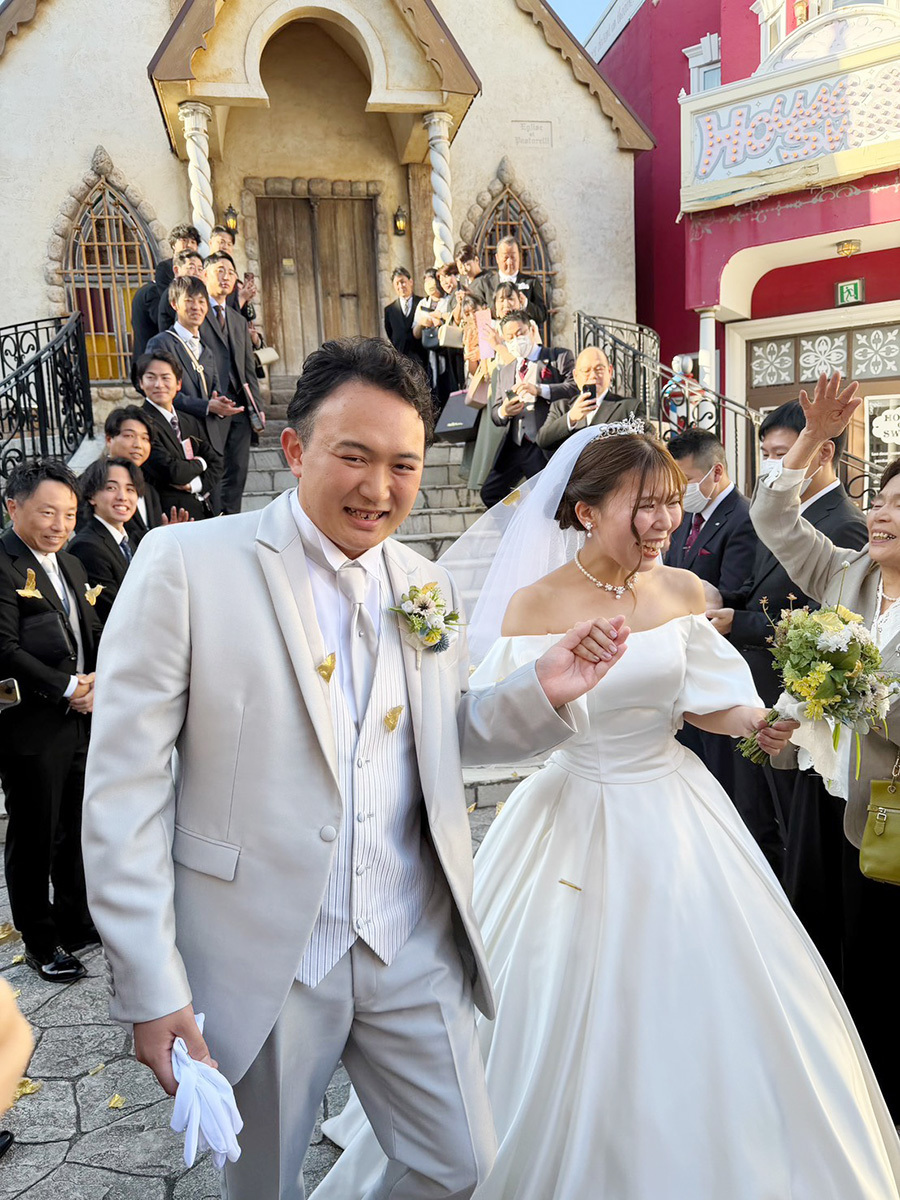 静岡市・富士市・沼津市のドレス専門店フィーノのファンタジアの新郎新婦の卒花ボイス249