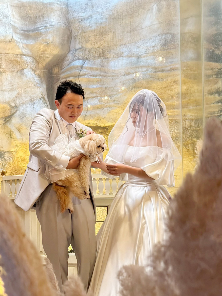 静岡市・富士市・沼津市のドレス専門店フィーノのファンタジアの新郎新婦の卒花ボイス249