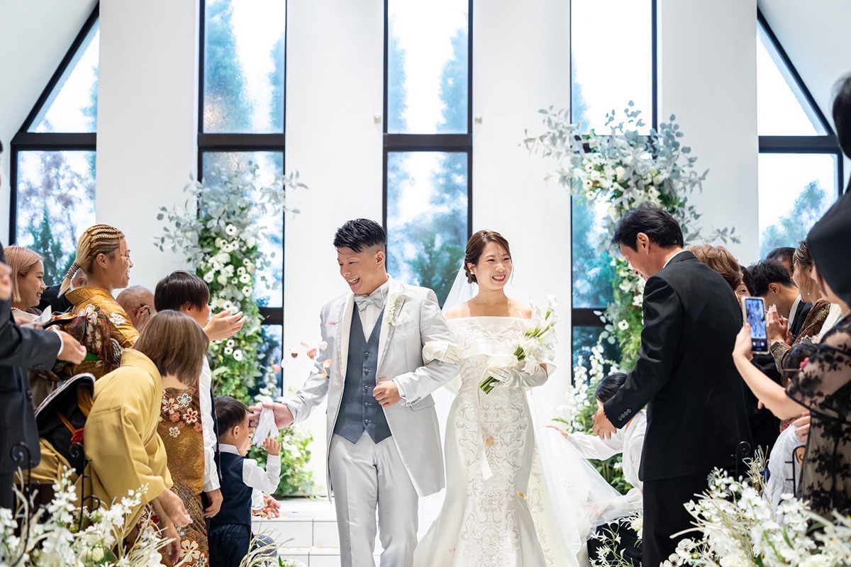 静岡市・富士市・沼津市のドレス専門店フィーノのラヴァンセーヌの新郎新婦の卒花ボイス251