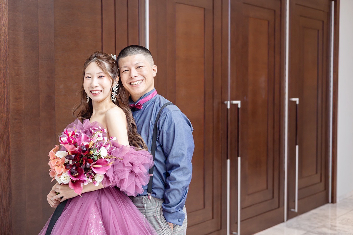 静岡市・富士市・沼津市のドレス専門店フィーノのラヴァンセーヌの新郎新婦の卒花ボイス251