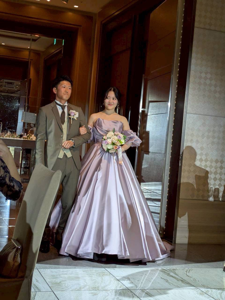 静岡市・富士市・沼津市のドレス専門店フィーノの日本平ホテルの新郎新婦の卒花ボイス254