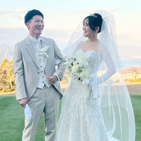 静岡市・富士市・沼津市のドレス専門店フィーノの日本平ホテルの新郎新婦の卒花ボイス254