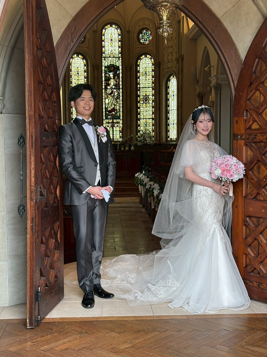 静岡市・富士市・沼津市のドレス専門店フィーノのハートフィールドの新郎新婦の卒花ボイス257