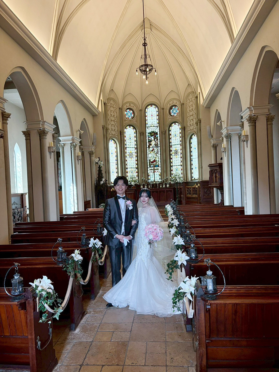 静岡市・富士市・沼津市のドレス専門店フィーノのハートフィールドの新郎新婦の卒花ボイス257