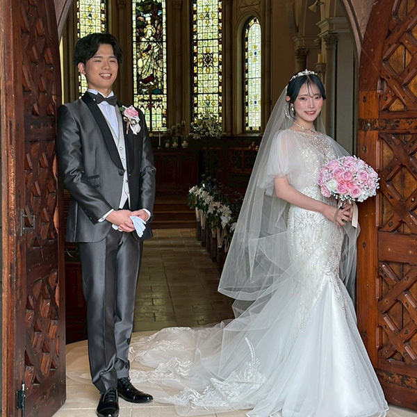 静岡市・富士市・沼津市のドレス専門店フィーノのハートフィールドの新郎新婦の卒花ボイス257