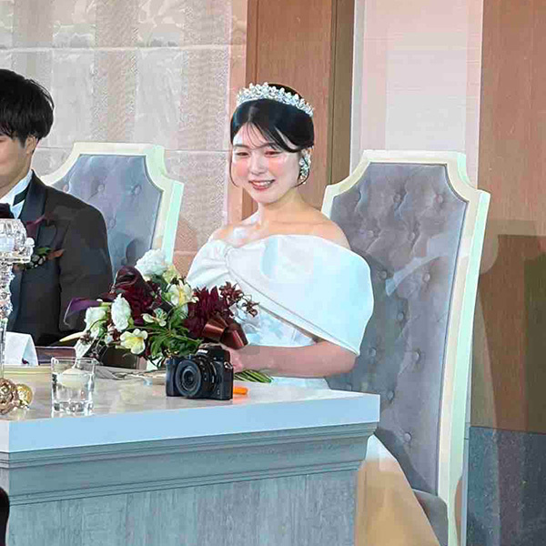 静岡市・富士市・沼津市のドレス専門店フィーノの日本平ホテルの新郎新婦の卒花ボイス258