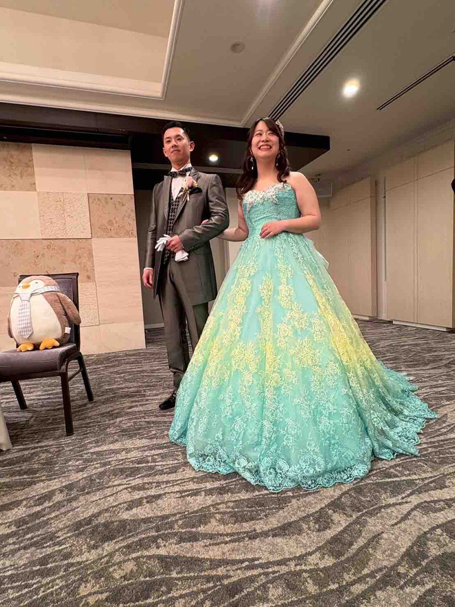 静岡市・富士市・沼津市のドレス専門店フィーノのホテルアソシア静岡の新郎新婦の卒花ボイス262