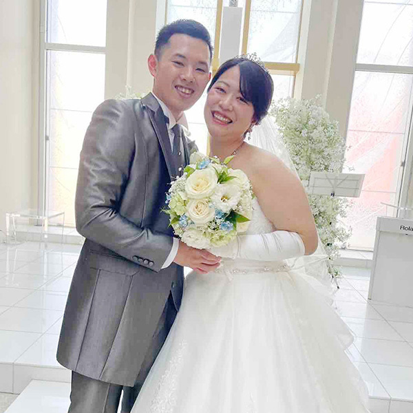 静岡市・富士市・沼津市のドレス専門店フィーノのホテルアソシア静岡の新郎新婦の卒花ボイス262