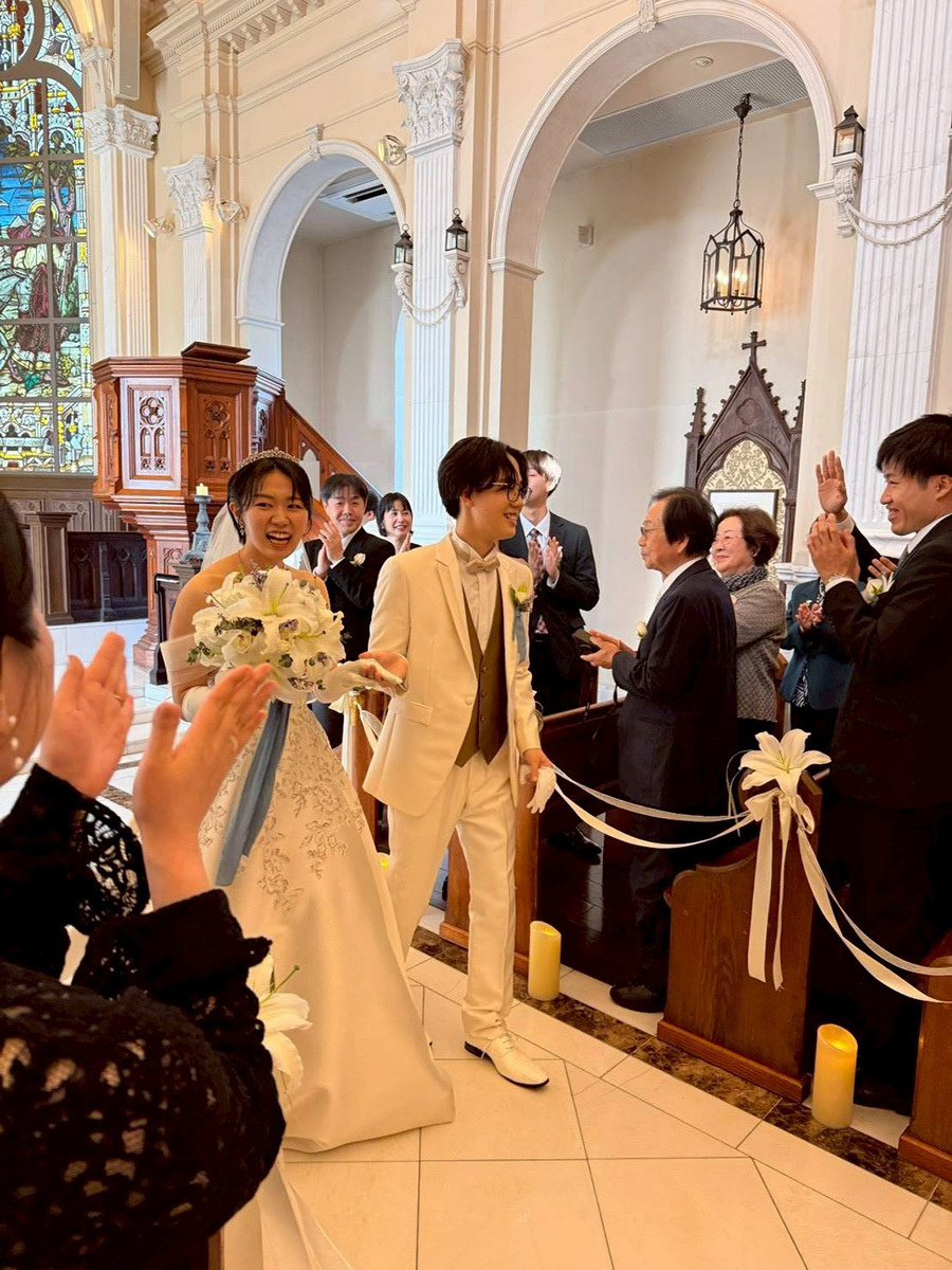 静岡市・富士市・沼津市のドレス専門店フィーノのエスプリ・ド・ナチュールの新郎新婦の卒花ボイス263